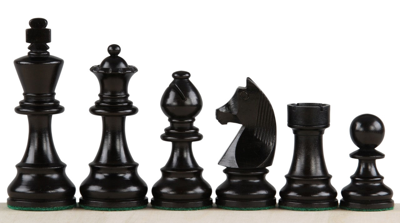 Pièces Timeless Ebonized en buis naturel et teinté ébène