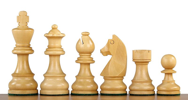 Échiquier en marqueterie de padouk et sycomore, cases de 50 mm chiffrées et lettrées