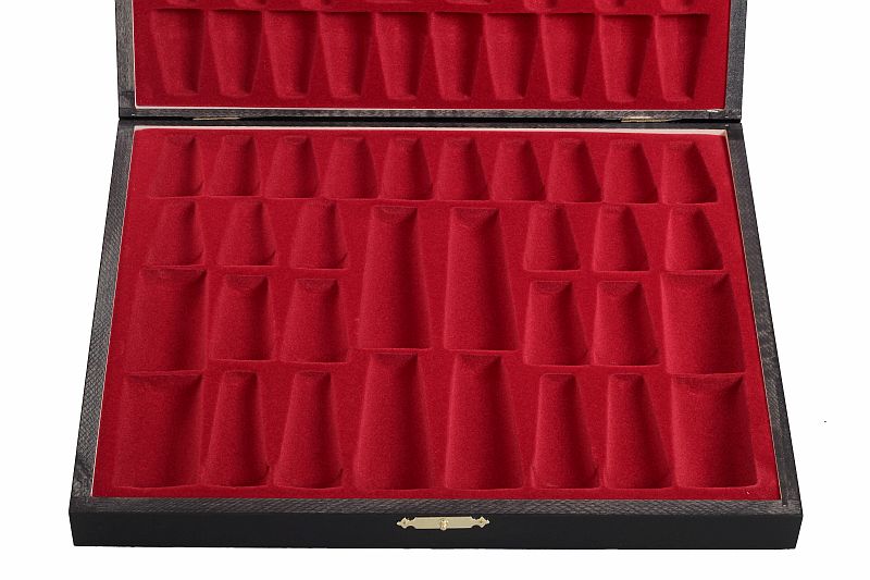 Rangement Luxe pour jeu d'échecs de taille 5, roi 90 mm