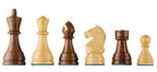 Jeu complet de pièces d'échecs électroniques DGT Modern en bois d'acacia et de buis, style Staunton modifié