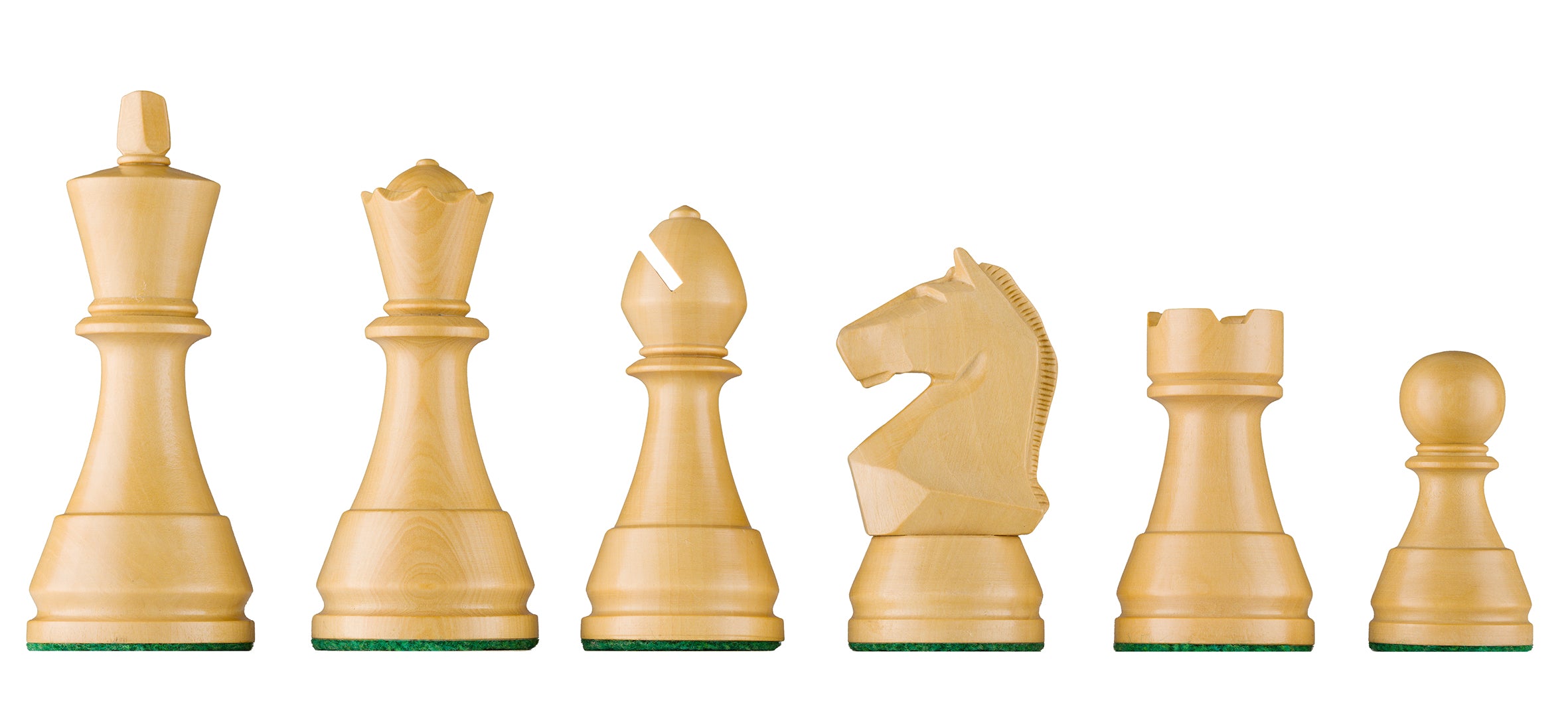 Série de pièces d'échecs DGT Modern en bois de buis clair