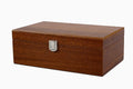 Boîte de rangement Luxe en bois de noyer pour pièces d'échecs de taille 3,75 pouces