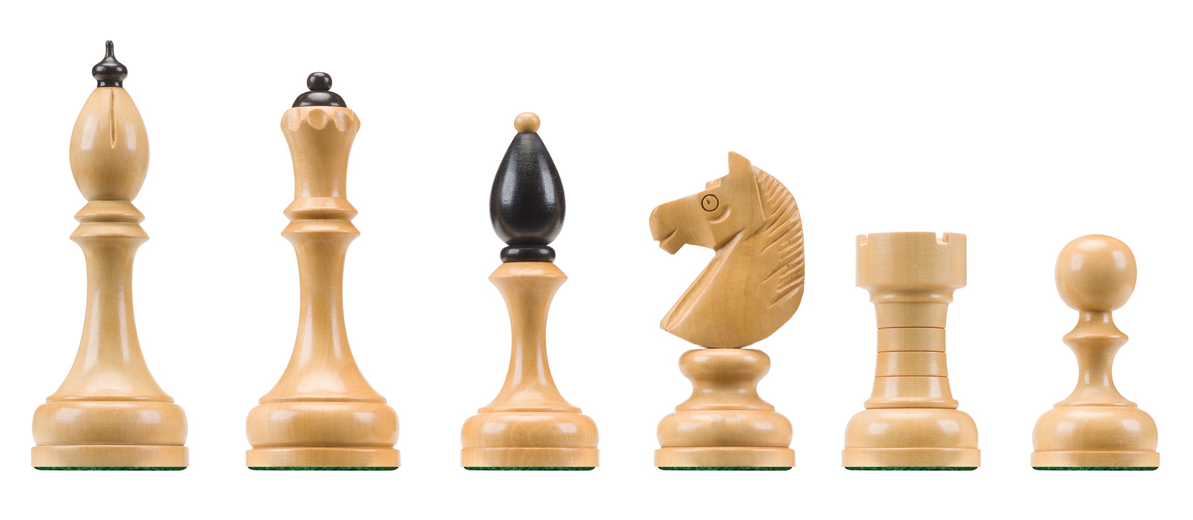 Série complète des pièces claires DGT Czech Club en bois clair