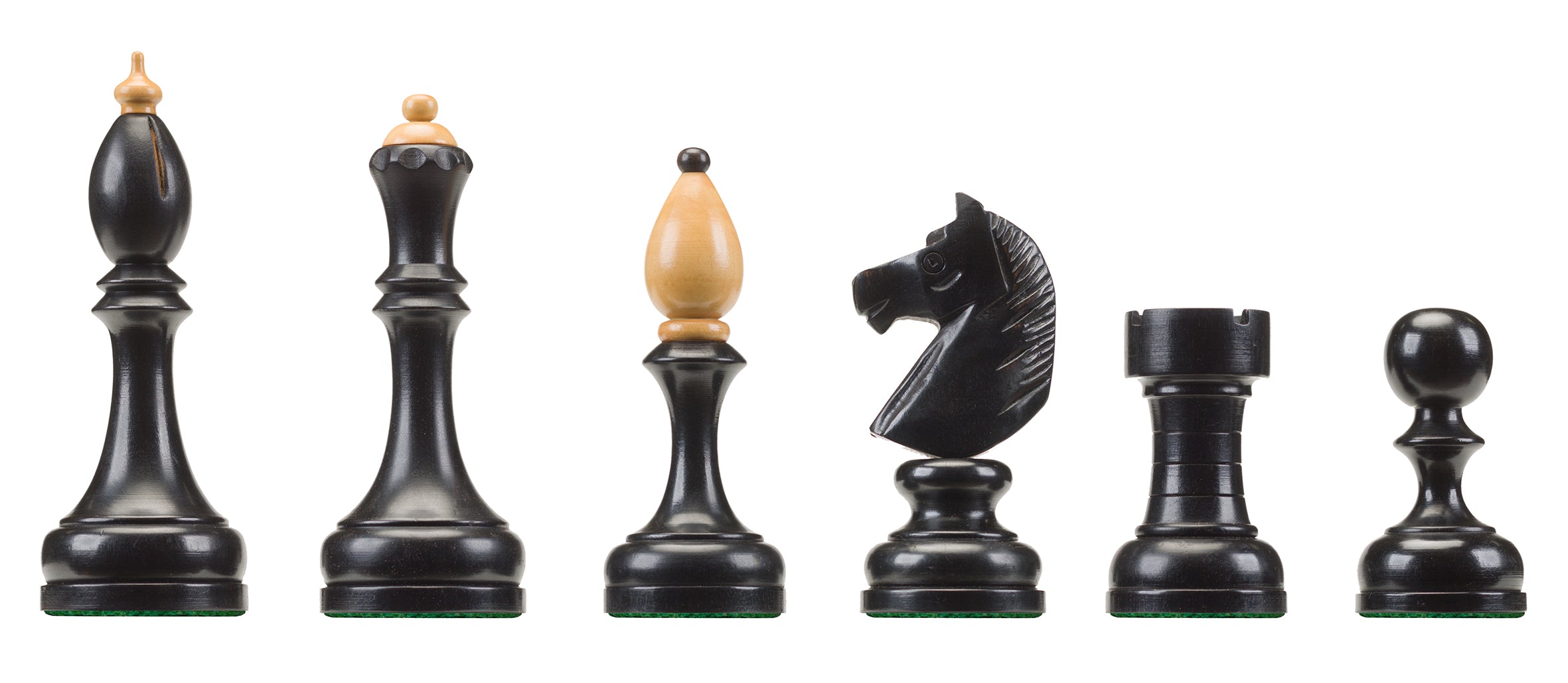 Série complète des pièces foncées DGT Czech Club en bois teinté